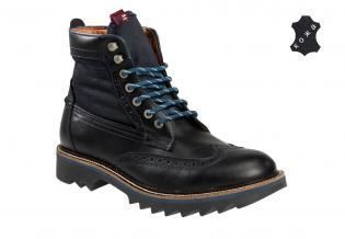 Мужские кожаные ботинки Wrangler Yokel Boot WM122097-62 черные