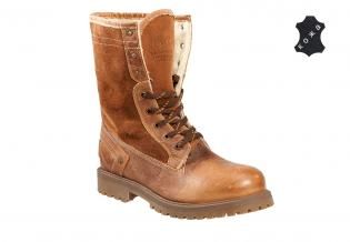 Зимние мужские ботинки Wrangler Creek LL WM122092-93 темно-коричневые