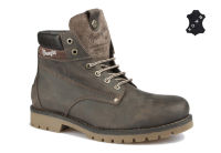 Зимние мужские ботинки Wrangler Yuma Line Gatherer Fur WM142854K/F-30 коричневые