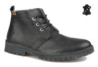 Зимние мужские ботинки Wrangler Grinder Line Grinder Desert KYF Fur WM142090/F-62 черные