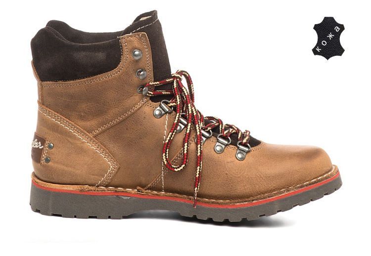 Зимние мужские ботинки Wrangler Rockson Mountain WM122032-28 коричневые