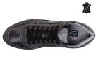 Кожаные мужские кроссовки Wrangler Sly Active WM132004/B-62 черные