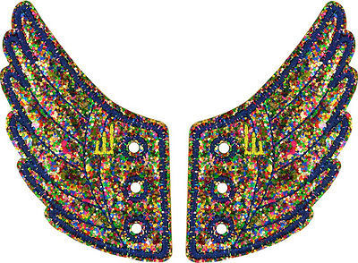 Аксессуары для кед крылья Converse Rainbow Sparkle Lace 10708 разноцветный