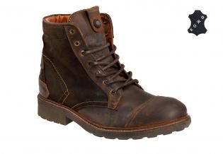 Мужские кожаные ботинки Wrangler Massive WM122050-150 шоколадно-коричневые