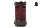 Зимние женские ботинки Wrangler Yuma Line Creek Fur Nubuck WL142500/F-90 бордовые