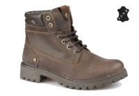 Зимние женские ботинки Wrangler Yuma Line Creek C.H.Fur WL142505/F-30 коричневые