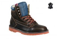 Зимние мужские ботинки Wrangler Rockson Suki WM122031-30 темно-коричневые