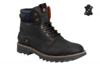Мужские кожаные ботинки Wrangler Yokel Creek Fur WM122094/F-62 черные