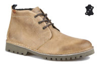 Зимние мужские ботинки Wrangler Grinder Line Grinder KYF Desert  Fur C.H. WM142092/F-28 коричневые