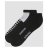 Носки короткие унисекс Dr.Martens Double Doc Cotton Blend Short AD022101 черные с серым, 2 пары