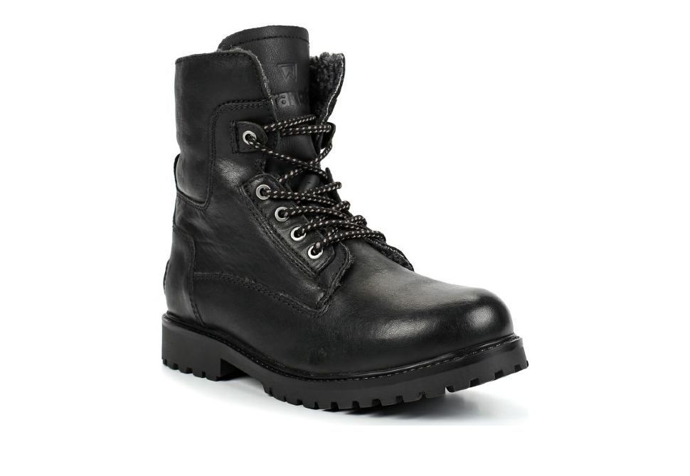 Зимние мужские ботинки Wrangler Aviator WM182960-62 черные купить по цене11 200 руб. в магазине