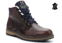 Зимние мужские ботинки Wrangler Miwouk Fur WM172015-30 коричневые