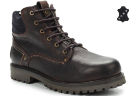 Зимние мужские ботинки Wrangler Yuma Leather Fur WM172003-30 коричневые