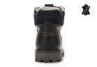 Зимние мужские ботинки Wrangler Yuma Leather Fur WM172003-30 коричневые