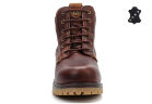 Зимние мужские ботинки Wrangler Yuma Leather Fur WM172003-64 коричневые