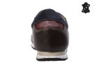Кожаные мужские кроссовки Wrangler Sly Leather WM132003/B-30 темно-коричневые