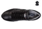 Кожаные мужские кроссовки Wrangler Sly Leather WM132003/B-62 черные