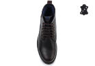 Кожаные мужские ботинки Wrangler Cliff Mid WM172030-108 коричневые