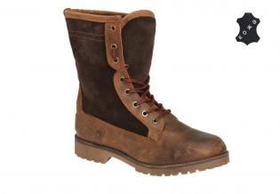 Зимние женские ботинки Wrangler Creek LL WL122584-108 коричневые