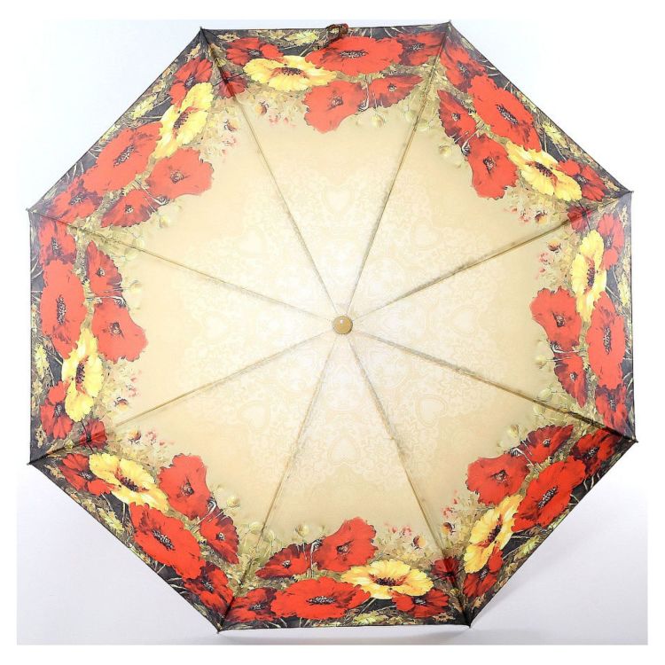Зонт женский Magic Rain 9231-05 Маки (полный автомат) купол-97см