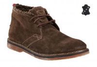 Зимние мужские ботинки Wrangler Hammer Desert Fur WM122055-116 коричневые