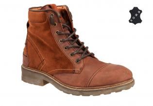Мужские кожаные ботинки Wrangler Massive WM122050-165 коричневые