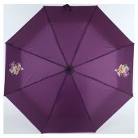 Зонт женский ArtRain A3511-01 фиолетовый