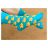 Носки St. Friday Желтые уточки детские 006-3 хлопковые голубые