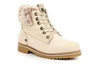 Зимние женские ботинки Wrangler Creek Alaska Fur S WL182515-182 бежевые