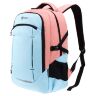 Рюкзак школьный Torber T9355-22-PNK-BLU розово-голубой