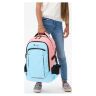Рюкзак школьный Torber T9355-22-PNK-BLU розово-голубой