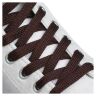 Шнурки Tarrago TL6420, плоские 120см. коричневые